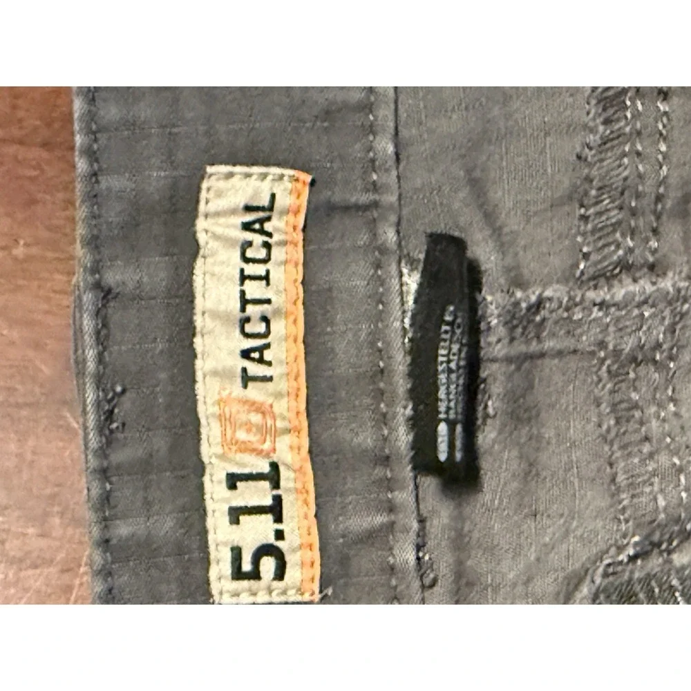 5.11 Tactical pants 36X32 gray cargo stryke pants. - Picture 5 of 7